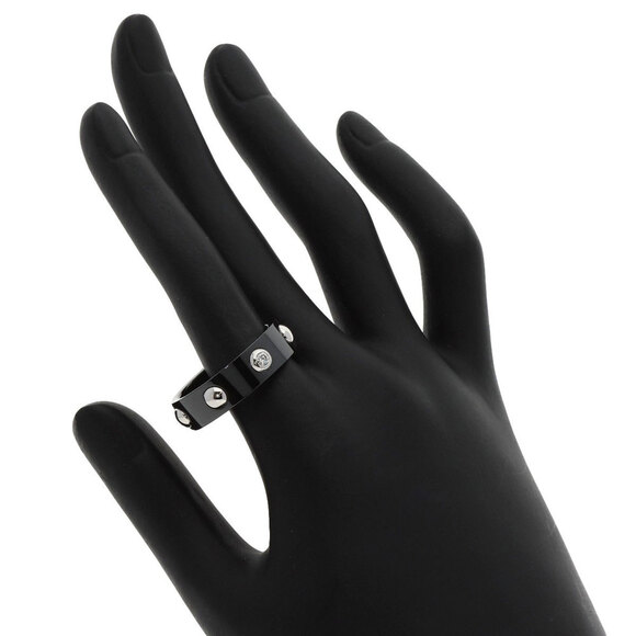 LOUIS VUITTON Silver Diamond Ring - Picture 5 of 8